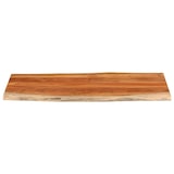 thumbnail of vidaXL Tafelblad rechthoekig natuurlijke rand 140x60x2,5 cm acaciahout