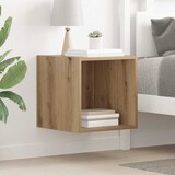 thumbnail of vidaXL Wandkast artisanaal eikenkleurig 37 x 37 x 37 cm Bewerkt hout