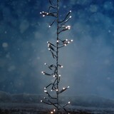 thumbnail of LED Solar Büschellichterkette Cluster 1512LED warmweiß 8 Modi USB 14m