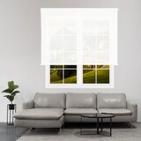 thumbnail of WellHome - Doorschijnend polyester rolgordijn 140 x 175 cm (Breedte x Hoogte) wit