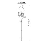 thumbnail of Deko-Solar-Erdspieß "Kranich" h: 86cm