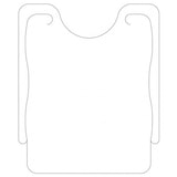 thumbnail of Mank Jumbolätzchen zum Binden weiß, 41,5 x 50 cm, 100 Stück