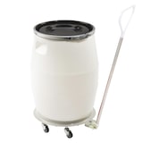 thumbnail of GILAC Fût + genouillère métal + couvercle - 100 L - Blanc G178921