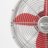 thumbnail of Ventilatore H.Koenig JOE50 ROSSO, design retrò, pratico, 400 W