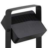 thumbnail of Potelet SAULIO Solar Aluminium Noir, H.60  IP44  SolarLed /  Extérieur