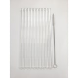 thumbnail of METRO Professional Palhinhas reutilizáveis, vidro de borossilicato, Ø 8 mm x 20 cm, transparentes, 50 unidades