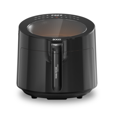 Sogo Freidora Aire Caliente con Ventana de Visualización, 12 Funciones de Cocción y Pantalla LED Táctil 5L - 1500w