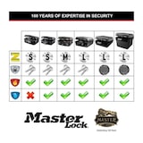 thumbnail of Master Lock Malette De Sécurité / Coffre Fort - Anti Feu Et étanche - Format S - 4,9l