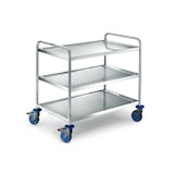 thumbnail of Blanco Servierwagen aus rostfreiem Edelstahl mit luftidentischen Rollen SW 8 X 5-3