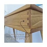 thumbnail of Ócrea Escritorio de gran capacidad con 4 patas XXL- 120 x 55 Cm