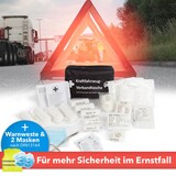 thumbnail of KFZ-Verbandtasche - Erste-Hilfe-Tasche - DIN 13164 - Mit Warnweste