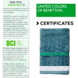 thumbnail of Benetton - Toalha de Lavabo 30x50cm 100% Algodão Azul Escuro com Listras Neutral