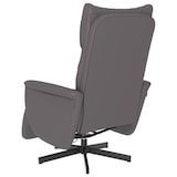 thumbnail of vidaXL Massagesessel mit Fußteil Grau Kunstleder