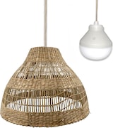 thumbnail of Lumisky MERIDA RGB H34CM kabellose Pendelleuchte Seegras Beige
