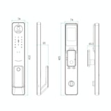 thumbnail of Serrure Connectée Sécurité Maximale Reconnaissance Faciale 3D et Empreintes YONIS