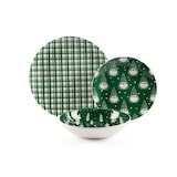 thumbnail of Excelsa juego de vajilla 18 piezas Green Winter porcelana verde