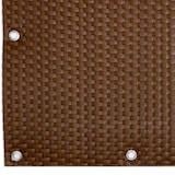 thumbnail of Polyrattan Balkon Sichtschutz Privafence - Balkonbespannung mit Metallösen - UV-fest, Wetterfest, Blickdicht 300x90 cm Honig