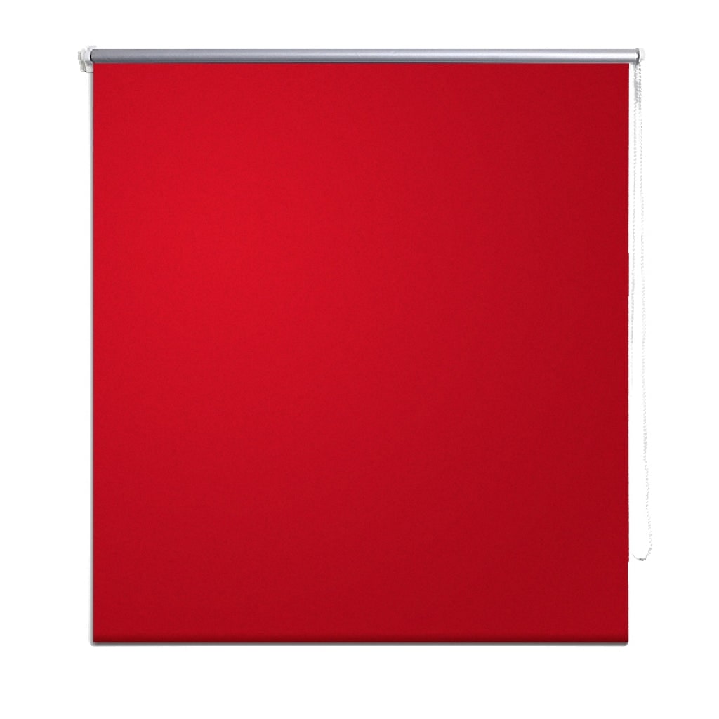 Helloshop26 - Rotes Verdunkelungsrollo 120 x 175 cm Sichtschutzrollo 4102021