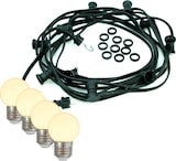 thumbnail of Illu- Party Garten Außenlichterkette 50x E27 warmweiße LED Kugellampen 50m