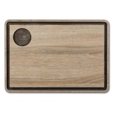 thumbnail of Arcos Tabla de Corte con Canal, Fibra de Celulosa y Resina 33 x 23 cm y 6,5 mm de espesor, Color Marrón
