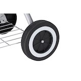 thumbnail of aro Griglia a forma di sfera, porcellana / acciaio / legno, ø 39 cm, 53.5 x 42.5 x 73 cm, con rotelle, cassetto cenere estraibile, nero