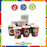 thumbnail of DayBays 10000 Stk. Kaffeebecher 8oz/200ml Ø8cm " Coffee To Go Becher " Pappe mit PE-beschichtet