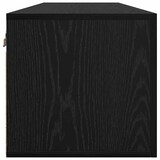 thumbnail of vidaXL Wandschrank Wandmontiert Schwarz Eichen-Optik 80 x 36.5 x 35 cm