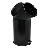 thumbnail of WellHome - Pattumiera da bagno 12L con pedale in acciaio inox 25x32x39,5 cm colore Nero - PBA