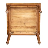 thumbnail of Tavolino allungabile Country legno massello tiglio finitura noce elegante per cucine moderne rustiche