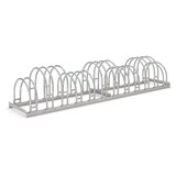 thumbnail of Bogenparker 5162 | Fahrradständer für 12 Fahrräder | beidseitige, abwechselnde Hoch-/Tiefeinstellung | Freiaufstellung, erweiterbar