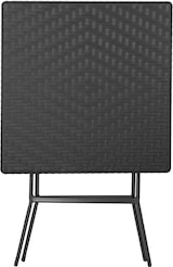 thumbnail of Bolero Quadratischer Klapptisch Schwarz 620mm