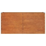 thumbnail of vidaXL Plantenbak verhoogd 160x40x77 cm cortenstaal roestig