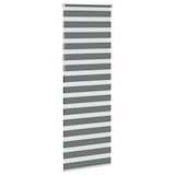 thumbnail of vidaXL Doppelrollo Dunkelgrau 70x230 cm Stoffbreite 65,9 cm Polyester