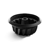 thumbnail of Gugelhupfform 22 cm schwarz - Rund Silikon Lékué
