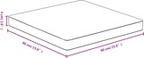 thumbnail of vidaXL Tischplatte 60x60x4 cm Bambus