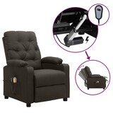 thumbnail of vidaXL Massagesessel Elektrisch Taupe Stoff
