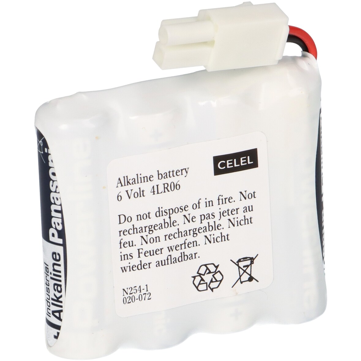 6 Volt Batteriepack kompatibel SAG Schlagbaum Schließanlage Typ 3850000.020.000