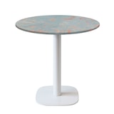 thumbnail of Restootab - Tafel Ø70cm - model Round witte voet grijs roest
