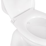 thumbnail of Belvit Dusch WC mit Bidet Funktion – Standtoilette aus Sanitärkeramik mit Taharet, Hygienedusche, senkrechtem Abgang, Spülkasten und Softclose