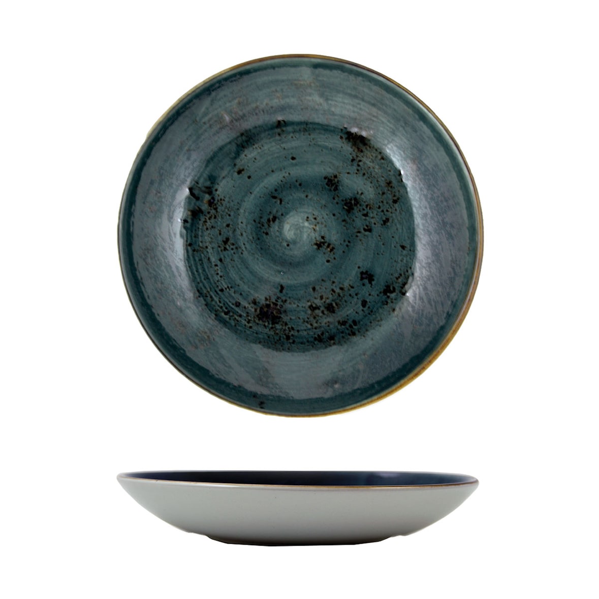 6 Platos H.cup 25,5cm Azul