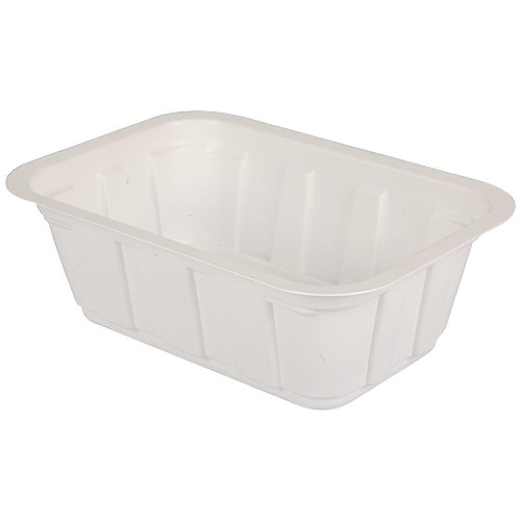Firplast Barquette plastique TMF blanche 375 g