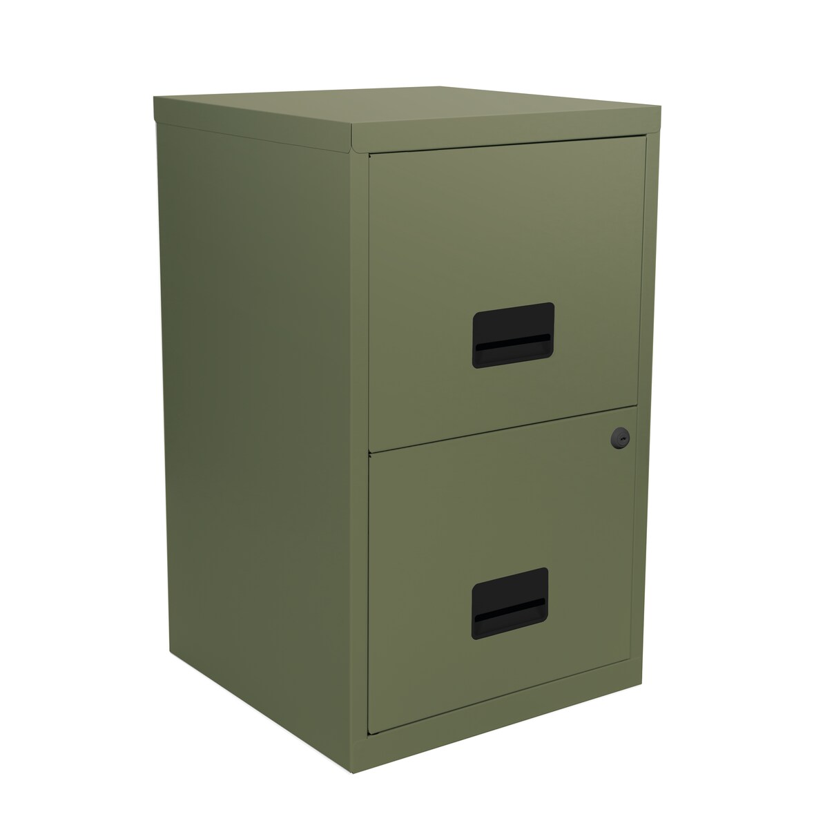 Pierre Henry Lot de 6 classeurs 2 tiroirs pour dossiers suspendus - kaki