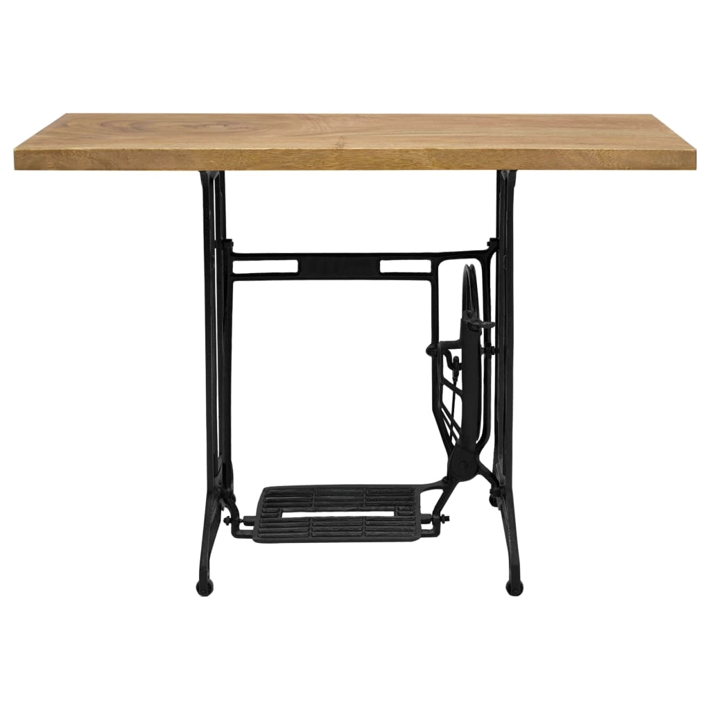 Table console avec machine à coudre 110x40x75 cm Modèle Luna Outdoor