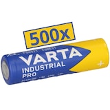 thumbnail of 500x Mignon AA LR6 - Batterie Alkaline VARTA Industrial 4006 1,5V 2950 mAh