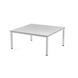 thumbnail of Rocada mesa de oficina serie executive 120x120 blanco/ gris