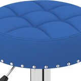 thumbnail of Barhocker KENTR höhenverstellbar 2er Set Blau Stoff | Barstühle drehbar Küchenhocker Thekenhocker für Küche Hausbar
