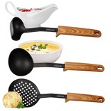 thumbnail of STONELINE® Back to Nature 9-tlg Küchenhelfer Set, mit praktischer Stütze, für Antihaft Kochgeschirr