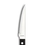 thumbnail of Amefa Coffret 6 couteaux steak Steak Pizza Noir - Manche POM microdenté