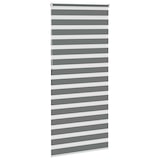 thumbnail of vidaXL Doppelrollo Dunkelgrau 110x230 cm Stoffbreite 105,9 cm Polyester