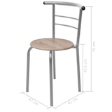thumbnail of vidaXL Frühstückstisch Bar-Set MDF
